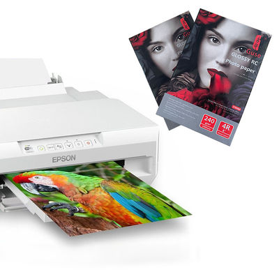 100 Lembar 3R 200g Kertas Cetak Foto Glossy Tinggi Untuk Printer Inkjet Glossy