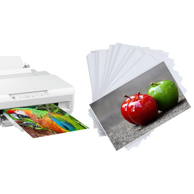 210 * 297mm Hangat Putih A4 Ukuran 200 Gsm Kertas Satin Untuk Printer Inkjet